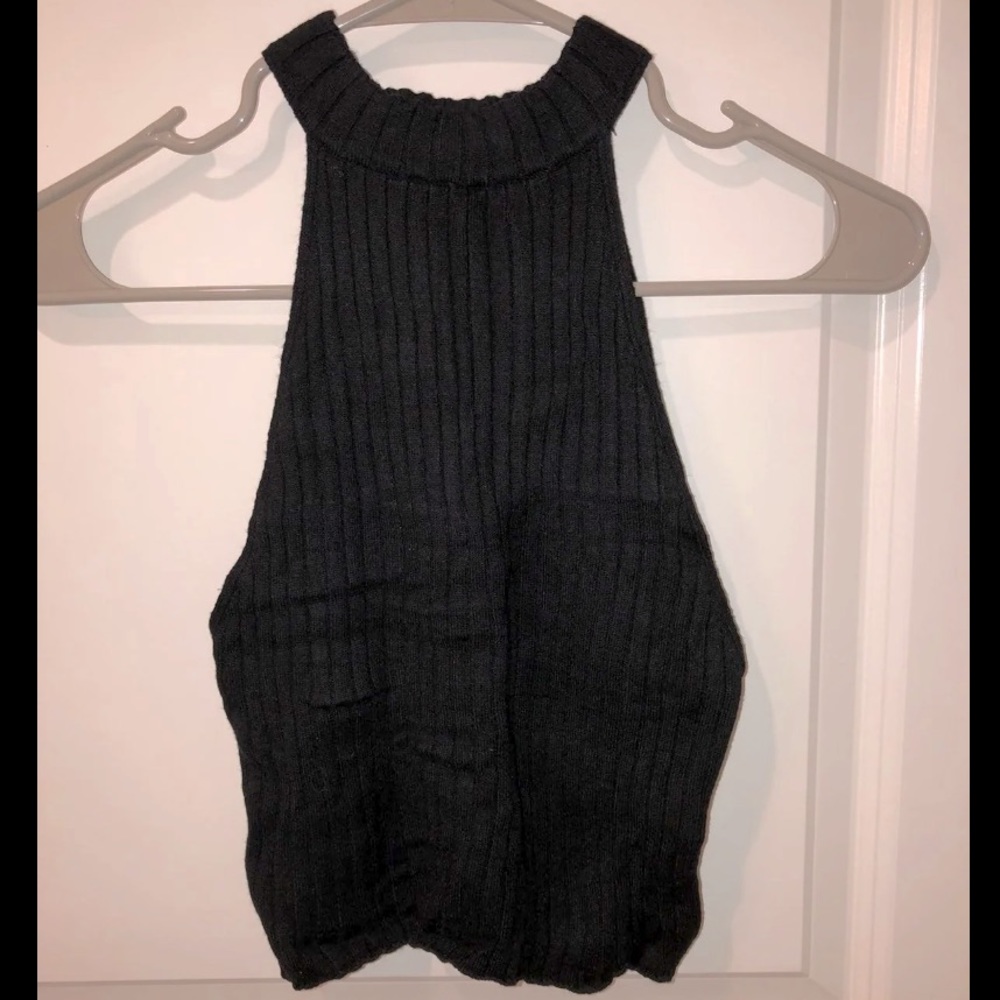 FREE Black Crop Top